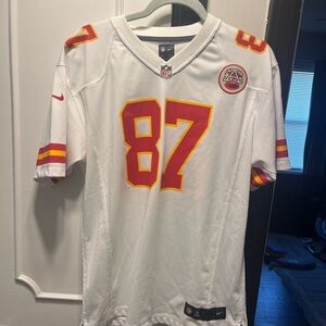 Travis Kelce, XL White On Field Jersey by Nike